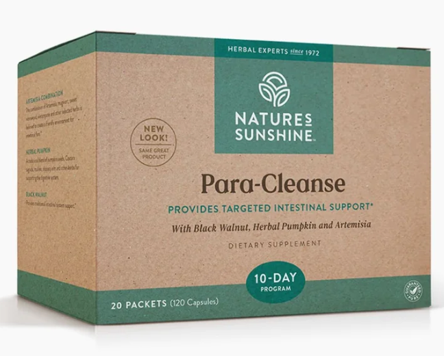 Natures Sunshine Para Cleanse 20 Pack (120 Capsules)